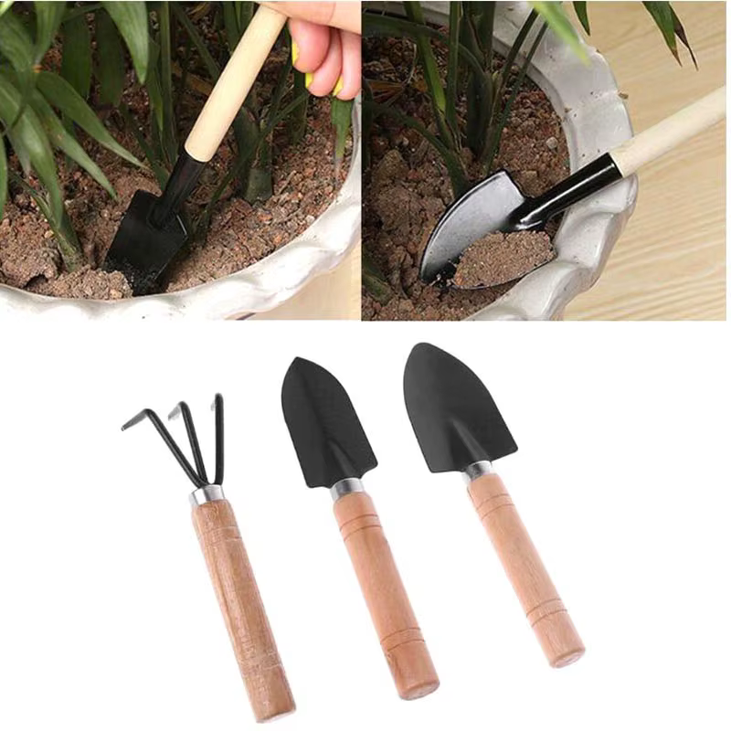 Kits d'outils de jardinière de jardin bricolage pot de fleur plante pépinière plateau en pot pelle r