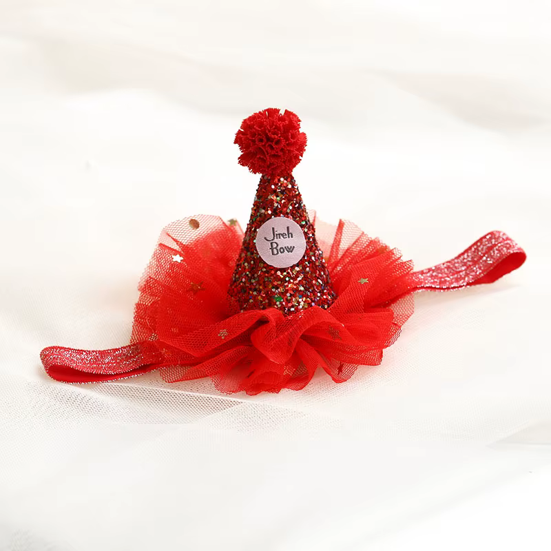 Filles couronne princesse bandeau rose dentelle fleur couronne bébé bandeau de cheveux nouveau-né en