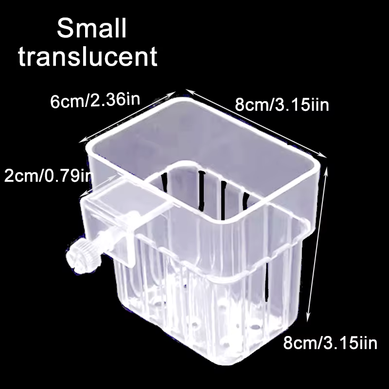Panier hydroponique Transparent pour Aquarium, support mural pour plantes émergentes, tasse domestiq