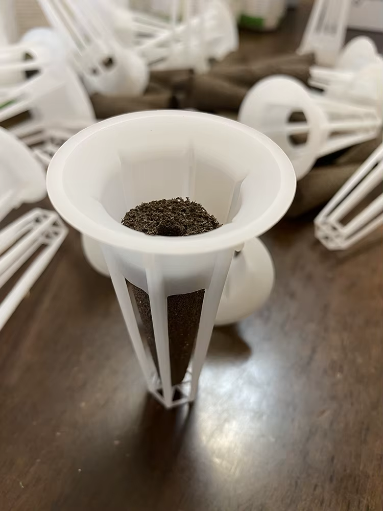 Accessoires hydroponiques, paniers de culture, éponges de forme ronde pour Machine de plantation gén