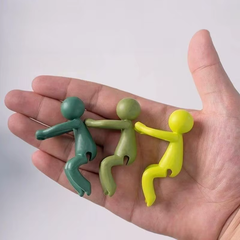 Support pour plantes – Clip de support pour plantes en plastique créatif et adorable pour hydroponie