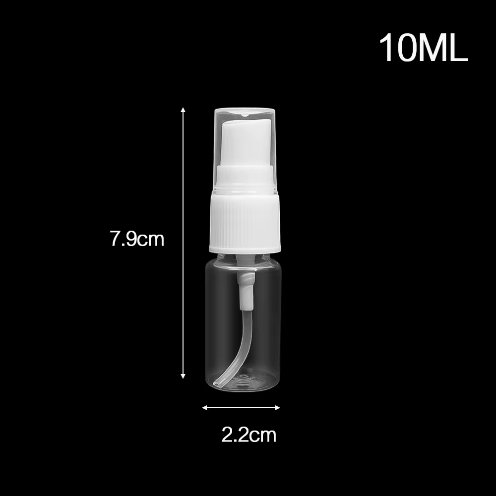 Flacon pulvérisateur Portable en plastique transparent, 10ml/20ml/50ml/100ml/150ml/250ml, arroseur p