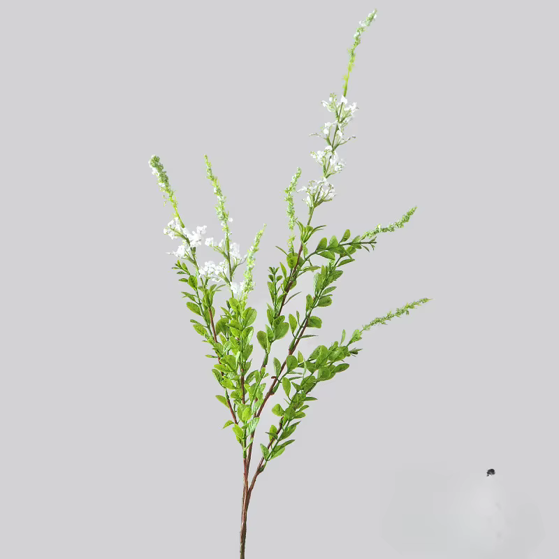 Plante verte artificielle de sauge, 85CM, décoration pastorale pour la maison, Bouquet de plantes de