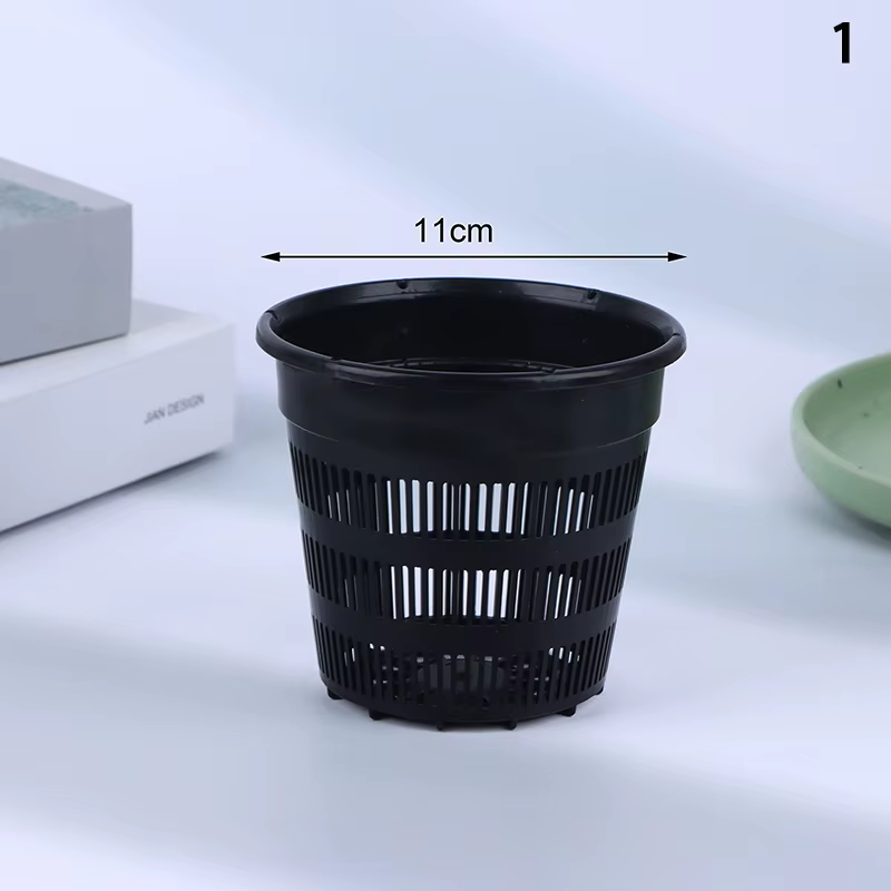 Pot de fleur spécial orchidée papillon avec trou latéral, filet, tasse, plante, panier, récipient en
