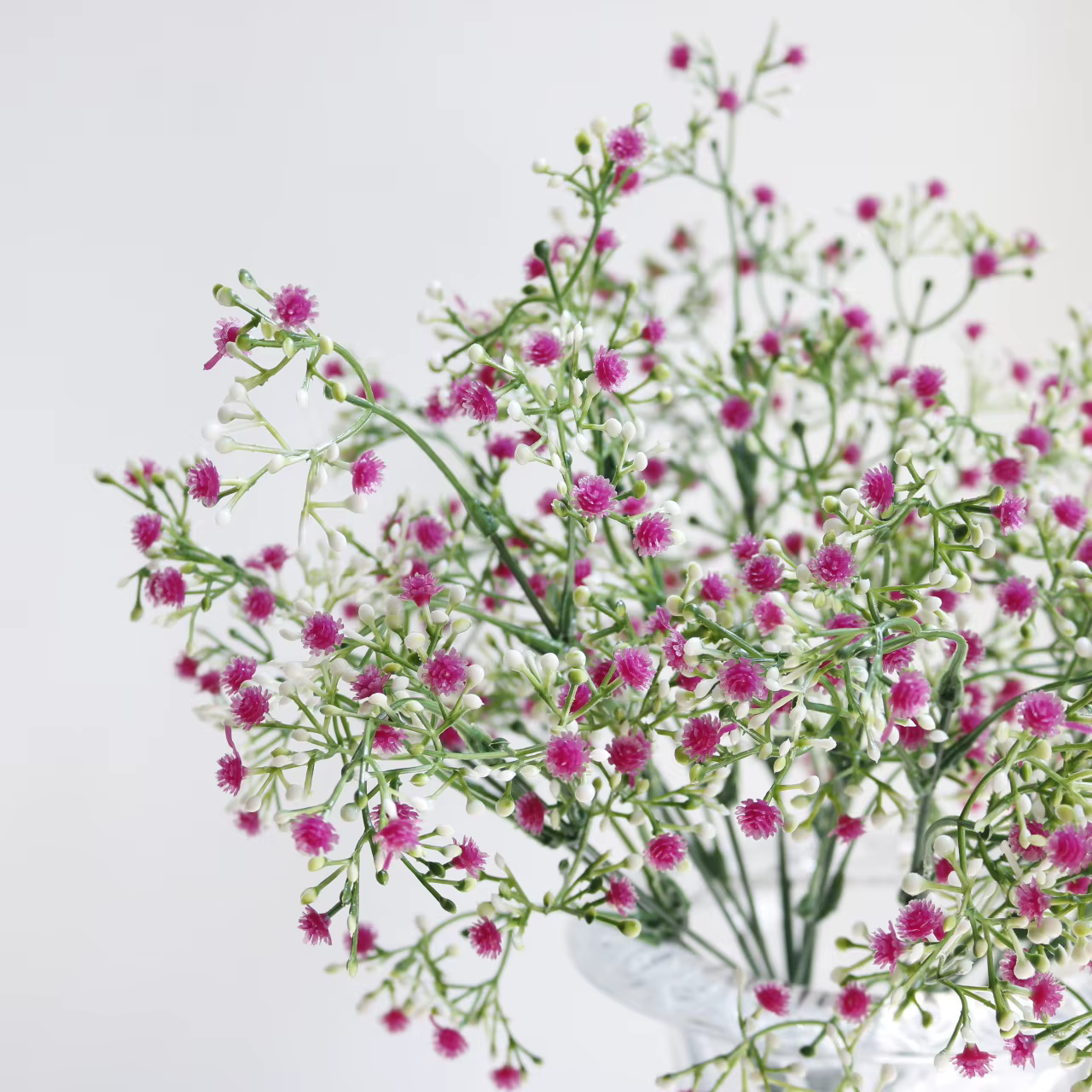 Bouquet de pouvez-vous psophila en Plastique, Fausses Fleurs, Décoration d'Hôtel et de Restaurant, F