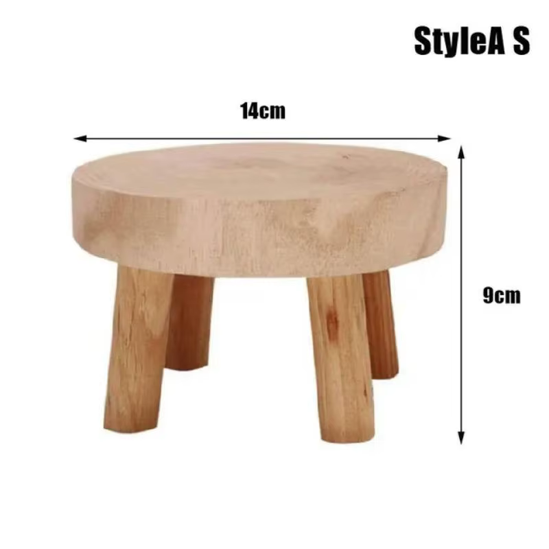 Support de plantes en bois, support de Base de Pot de fleur, tabouret d'intérieur et d'extérieur, pl