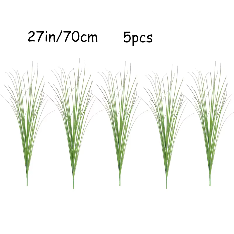 Grandes plantes artificielles pour la décoration de jardin de mariage, faux oignon, verdure réaliste