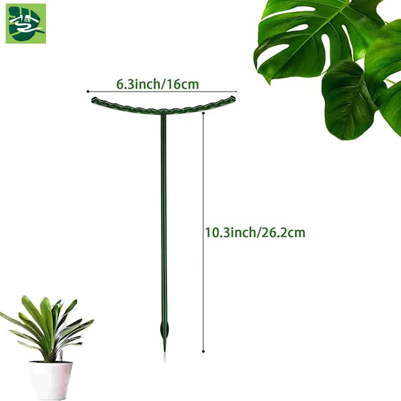 Support de plante en plastique, cadre de Pile, Arrangement de serre, tige fixe en demi-cercle, Suppo