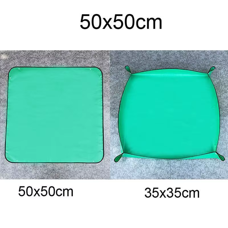 Tapis de plantation 50cm-100cm, tapis d'empotage de jardinage pliable, Pot de fleur de plante de jar