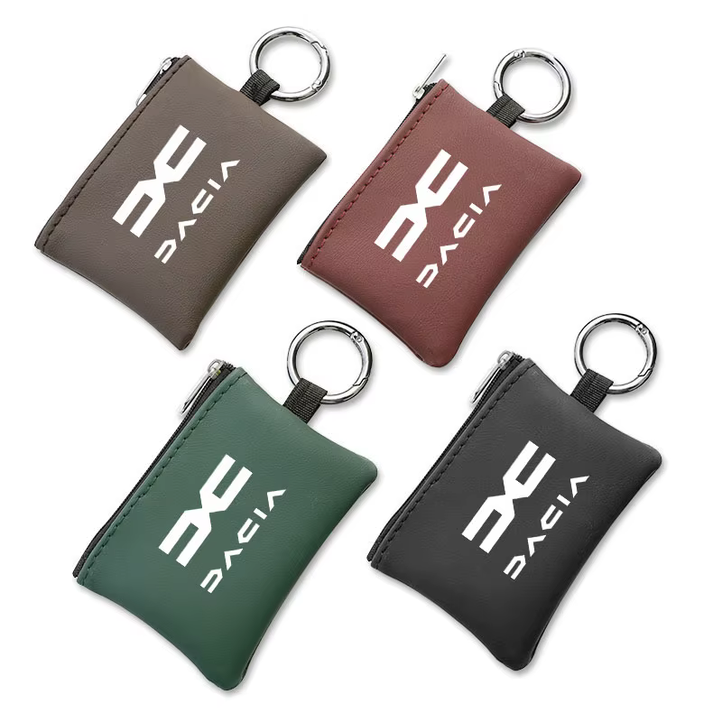 Accessoires de voiture, porte-clés en cuir, porte-cartes, porte-clés avec emblème, pochette pour Dac