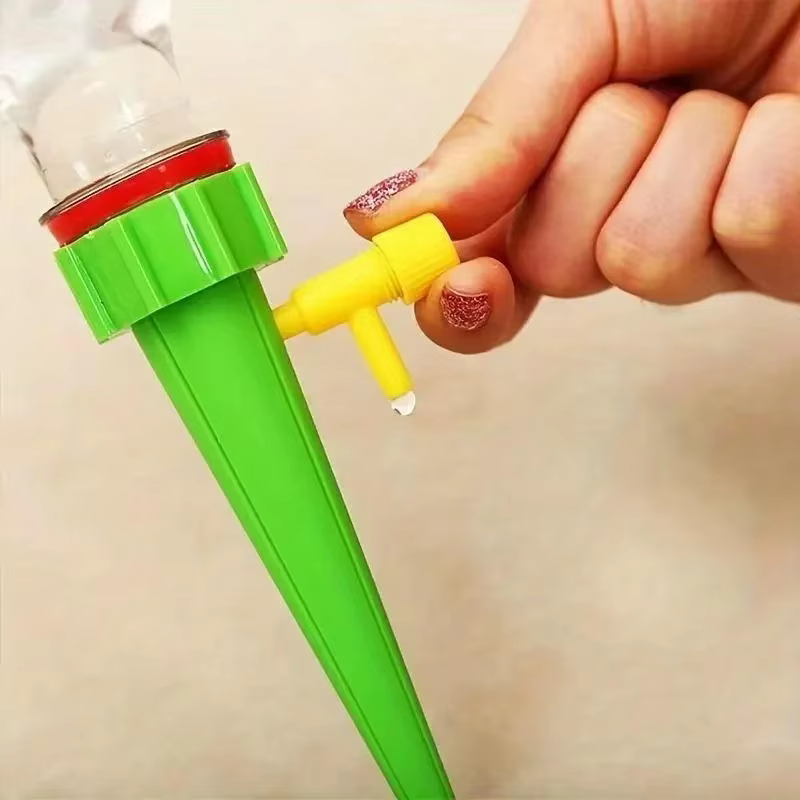 Système d'arrosage goutte-à-goutte automatique réglable, 10 pièces, d'argile des plantes en pot pour