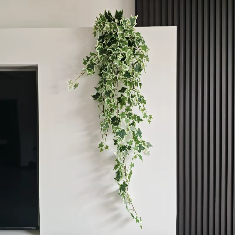 Plantes de vigne de lierre artificielles, décoration murale, grand paquet, verdure luxuriante suspen