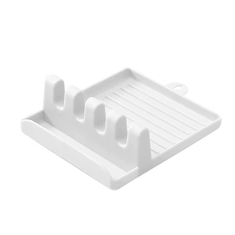 1Pcspatule support Pot couvercle support étagères comptoir pelle cuillère étagère soupe cuillère Pad