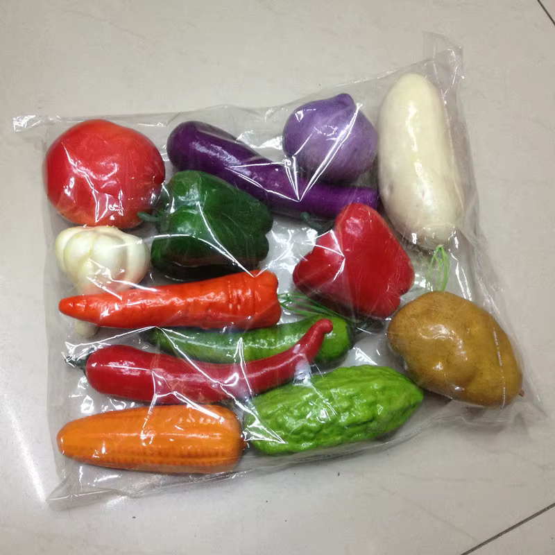 Faux Fruits et Légumes en Plastique de 9cm, Simulation d'Aliments, Accessoires de Photographie, Pomm