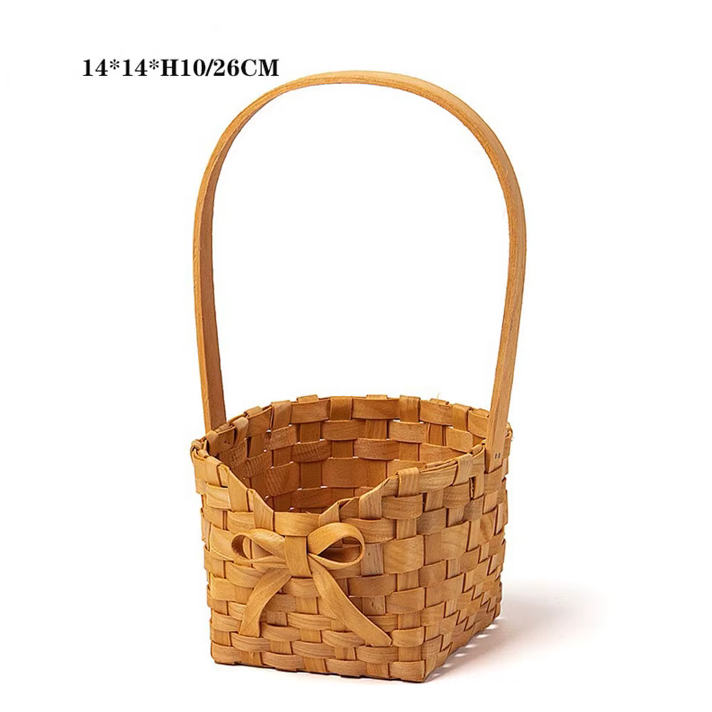 Panier de fleurs fait à la main, tissage à la main, Mini panier de fleurs, boutique de fleurs, Arran
