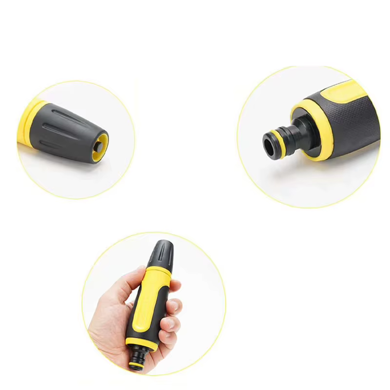 Pistolet à eau haute pression réglable, tuyau d'arrosage de jardin, buse d'arrosage, outil de lavage