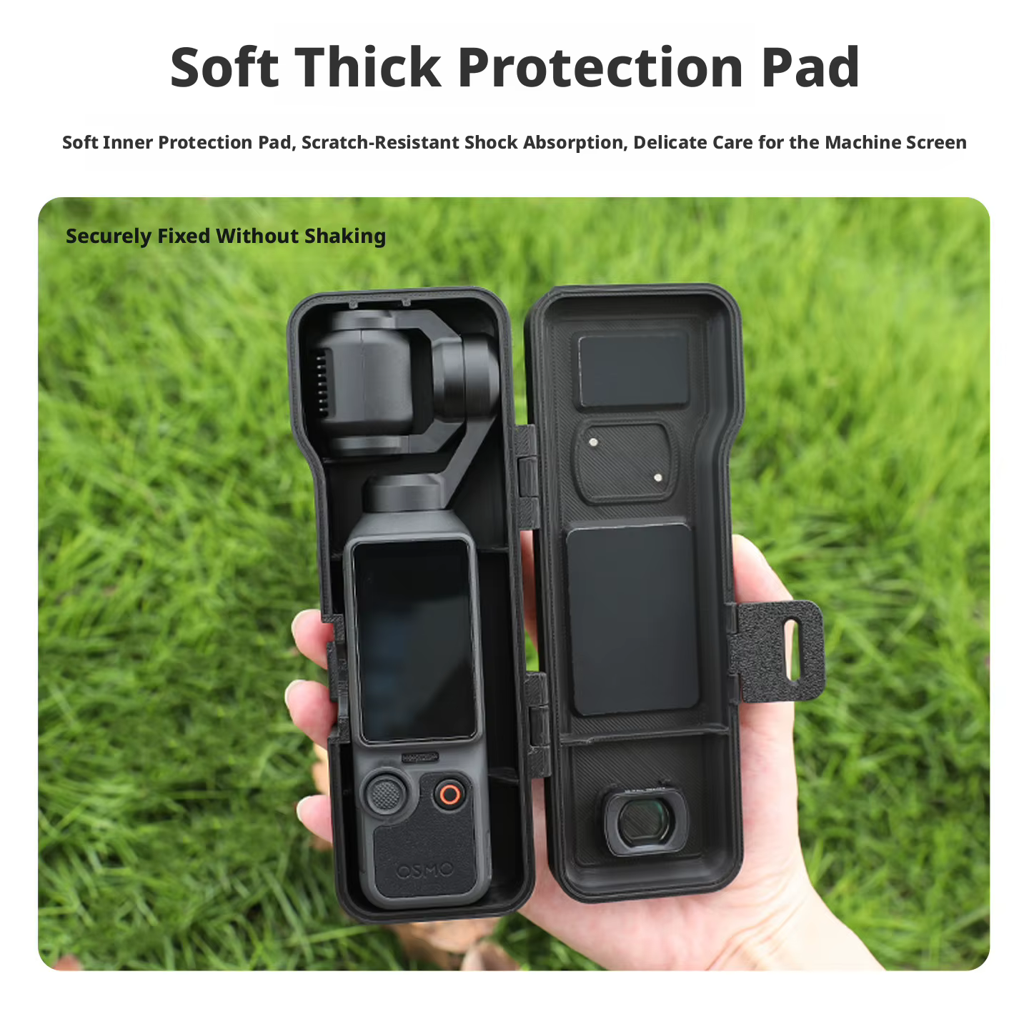 Sac de rangement portable pour accessoires DJI OSMO Pocket 4, étui de protection rigide, livré avec 