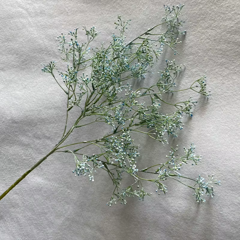 Branche de Fleurs Artificielles pour le Souffle de Bébé, Matériel Floral de Mariage et de Gand, Acce
