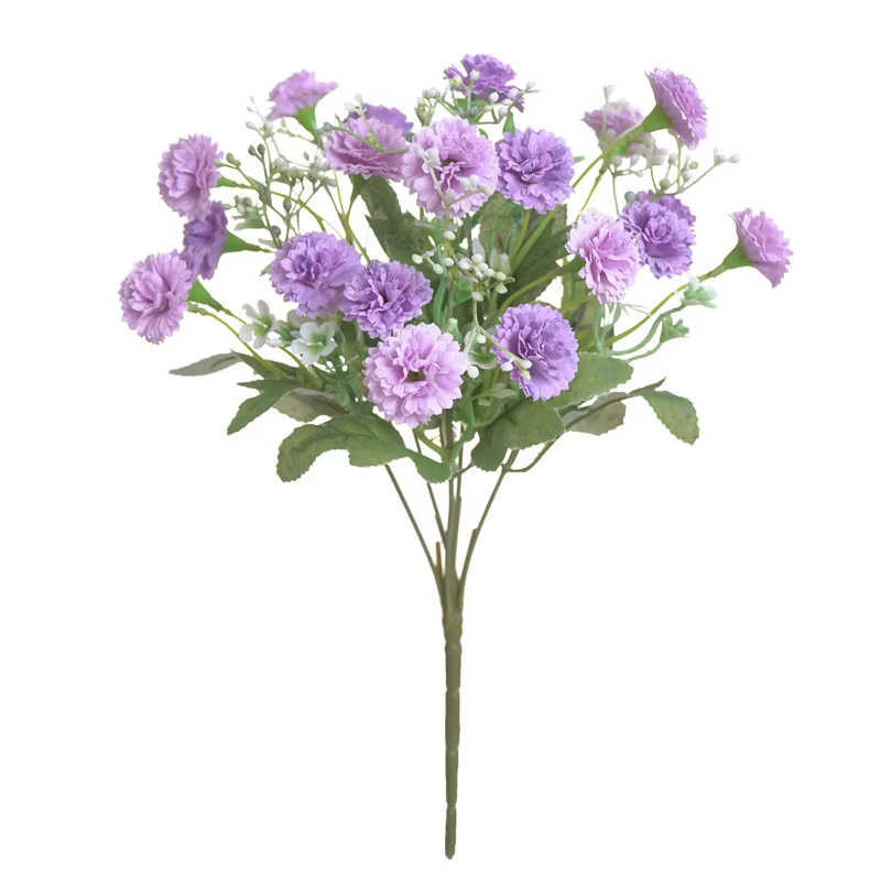 Fleurs artificielles bon marché Bouquet de mariage décoration de noël Vase pour la maison chambre Sc