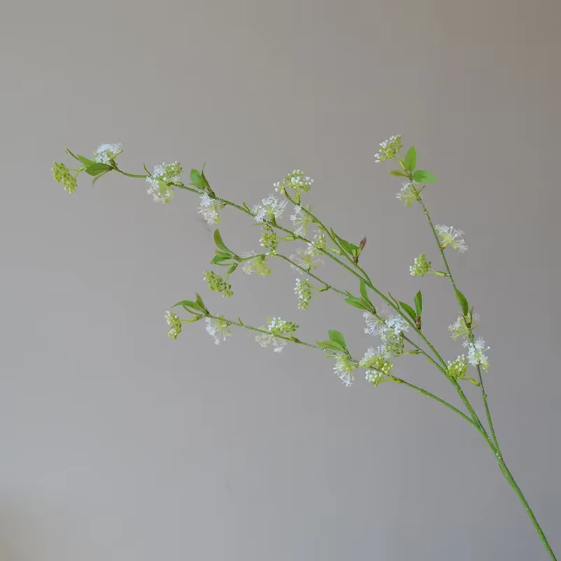 Piaoxue-Fleur Artificielle de Saule des Neiges, Fourchette de 100cm, Décoration de la Maison, Access
