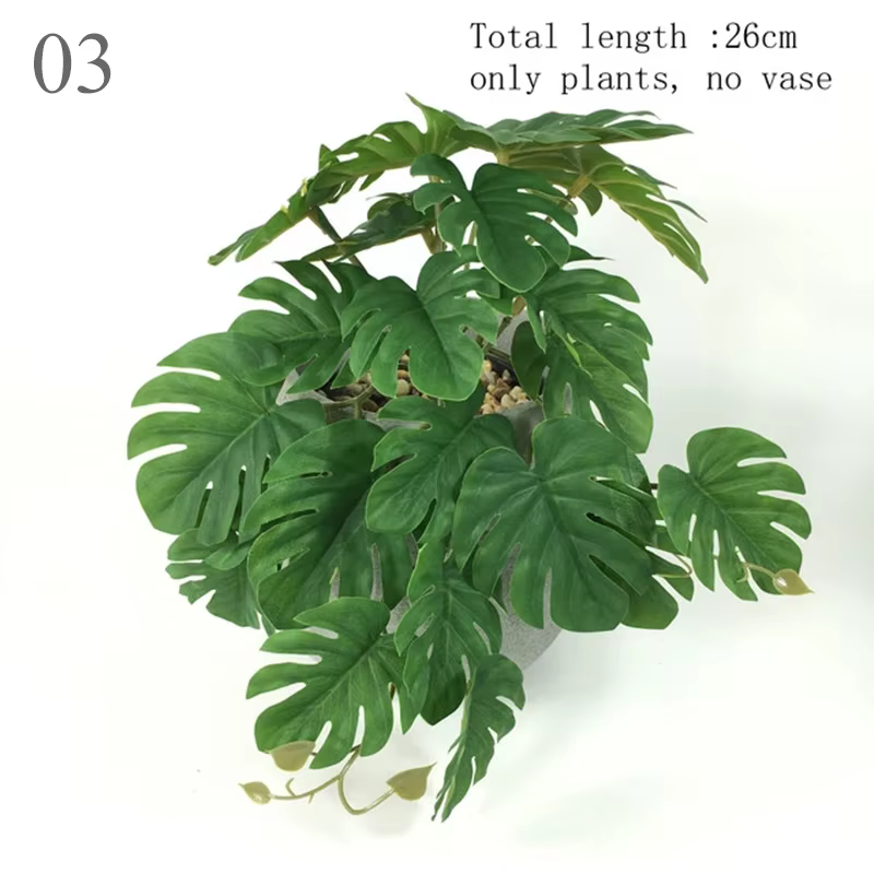 Terrarium artificiel plantes vigne tenture murale fleur rotin Simulation feuille en plastique rotin 