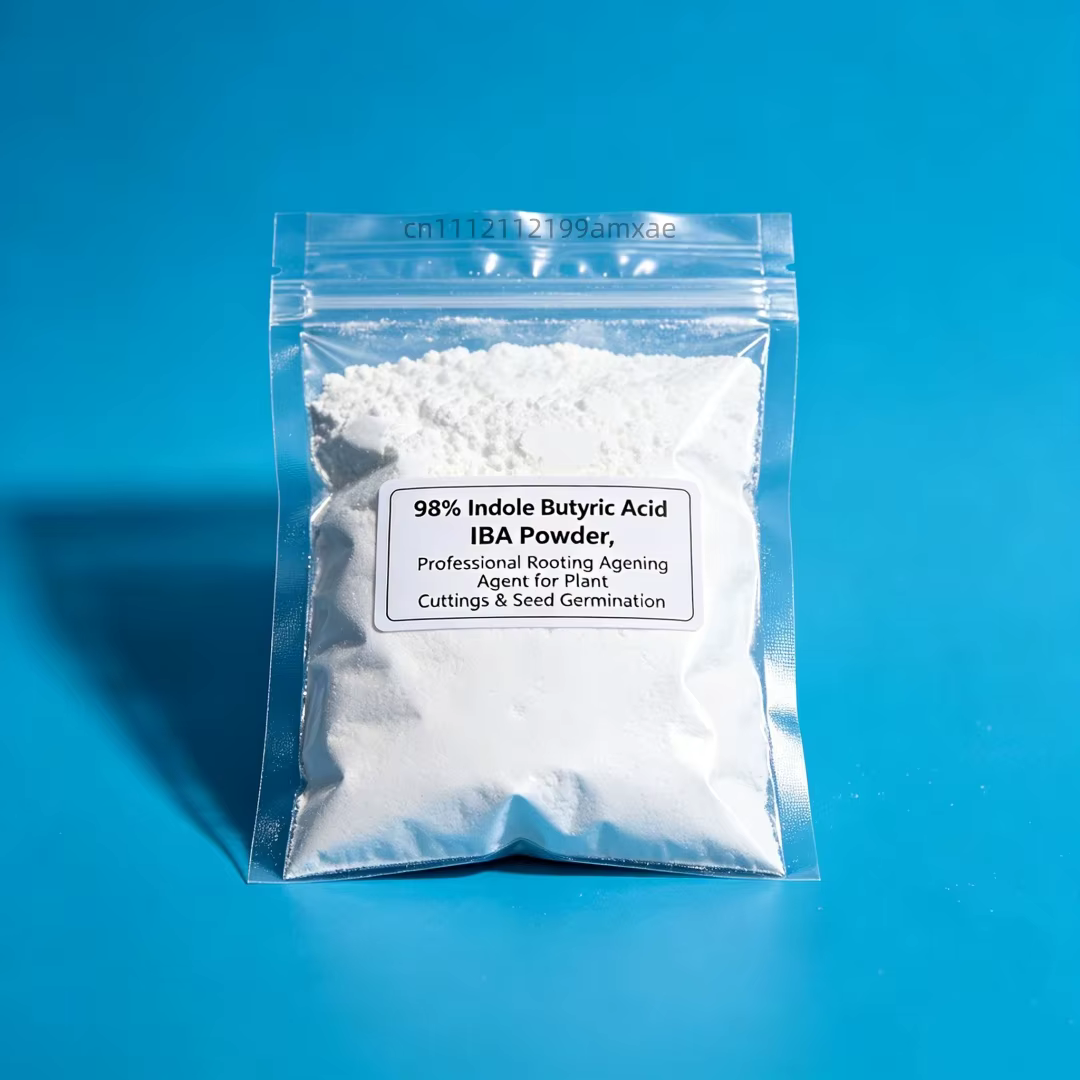 Engrais pour l'enracinement des fleurs ornementales, poudre d'acide indolebutyrique (IBA) à 98% pour