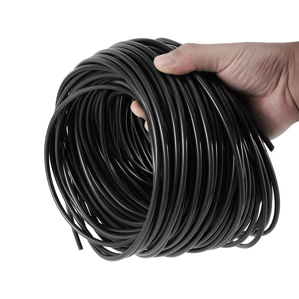 10/20/40M 1/4 "tuyau d'eau de jardin jardinage Micro Irrigation 4/7mm tuyau en PVC pelouse balcon se