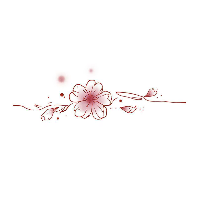 Sakura tatouage temporaire pour femmes clavicule épaule Art fleur tatouage autocollants japonais ros