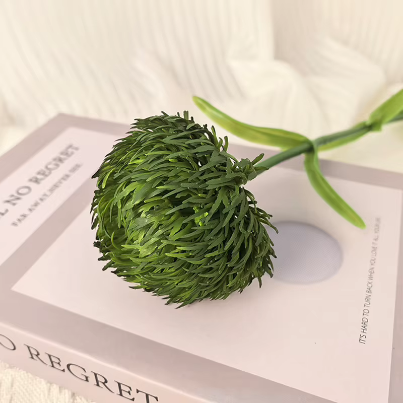 Plante artificielle Dianthus vert de 59 cm pour centre de table, style forêt, bouquet de mariage, hô