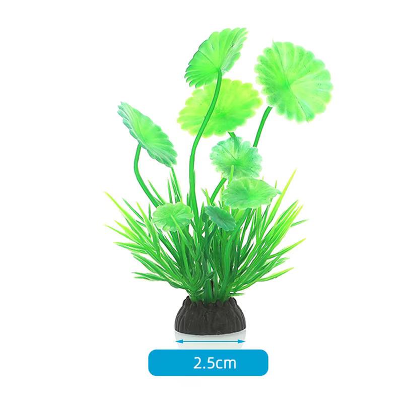 Plantes artificielles de simulation pour décor d'aquarium, ornement en plastique sous-marin, mauvais