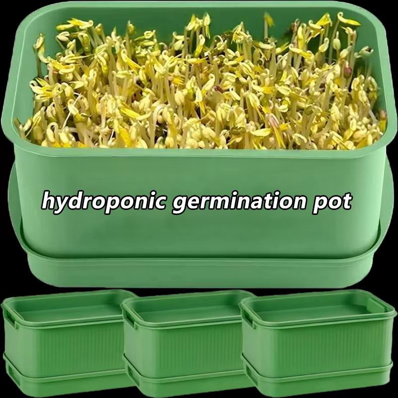 Pots de culture en plastique pour pépinière, plateaux de pépinière sans sol pour légumes, plateau de