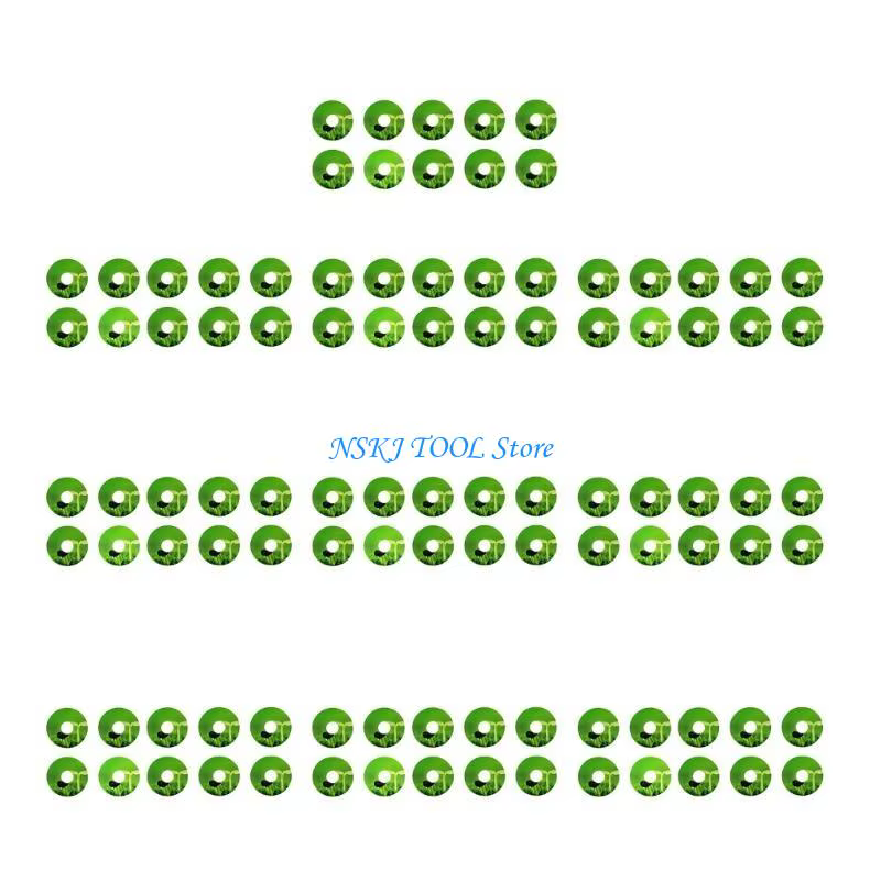 Étiquettes autocollantes pour plantes hydroponiques, 100/120 pièces, L8RC