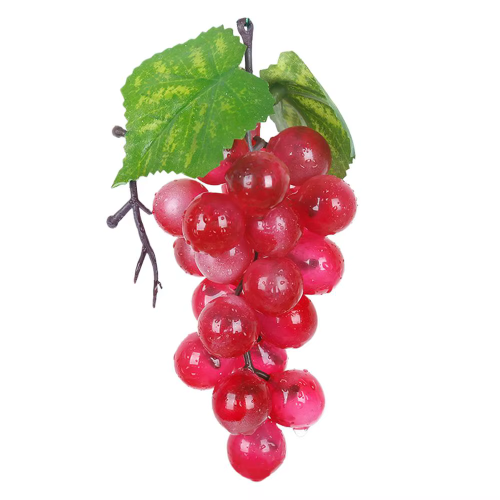 Faux raisins réalistes pour centres de table, décorations artificielles pour dîners, pour la maison,