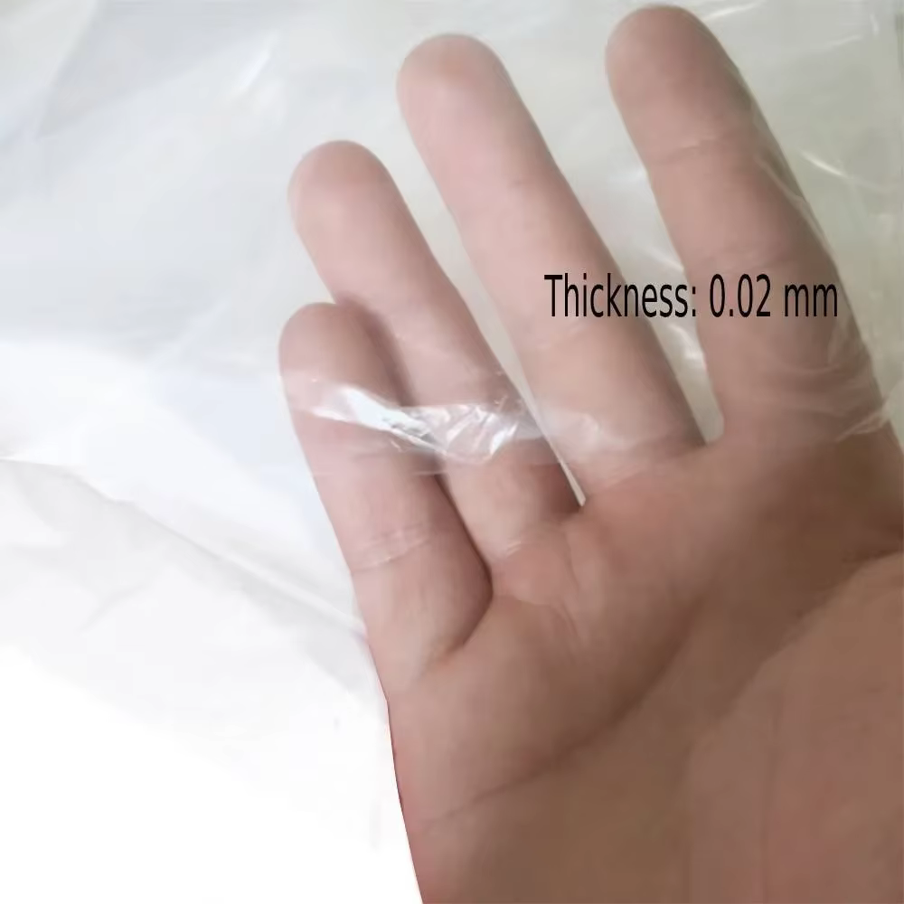 Film de serre Transparent en plastique, petit arc, Film Transparent PE, couverture de maison chaude,