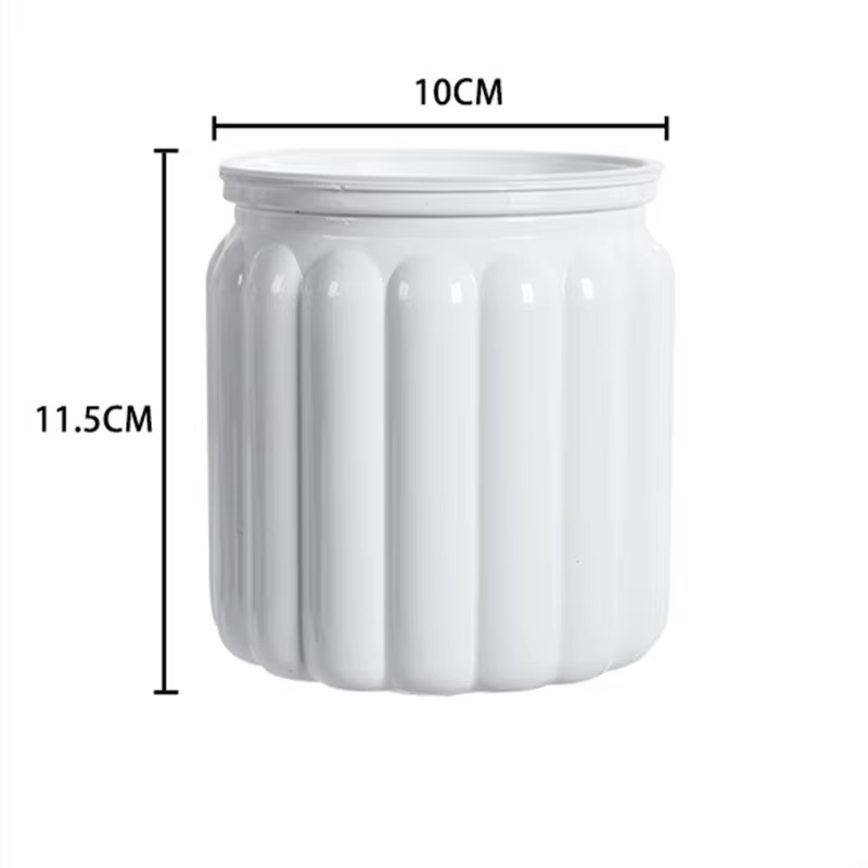 Pot de fleur en plastique Pot de plante succulente Pot de jardinière auto-arrosage Pot de fleur de t