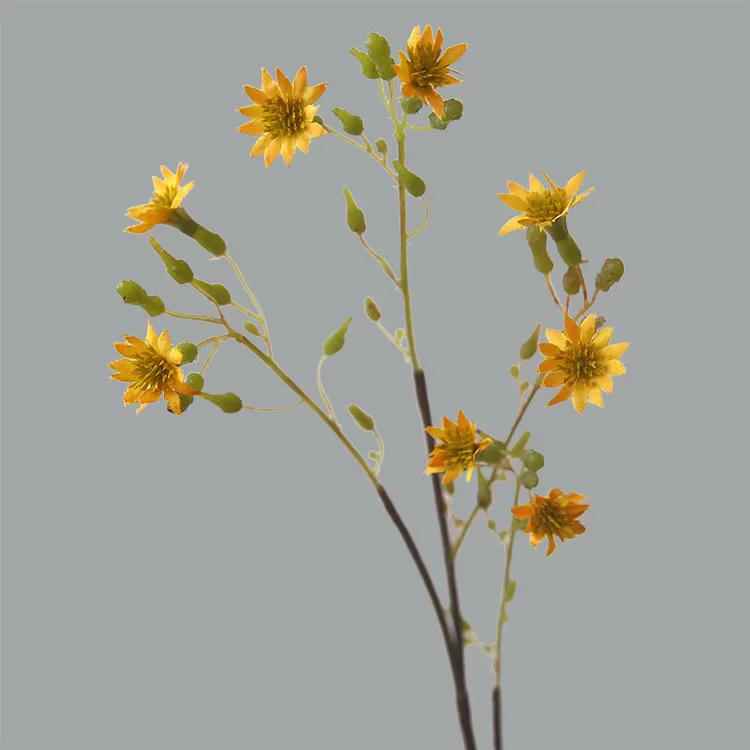Fleurs Artificielles pour la Décoration de la Maison et Mariage, 3 Fourcommuniste, D/05, Carota US, 