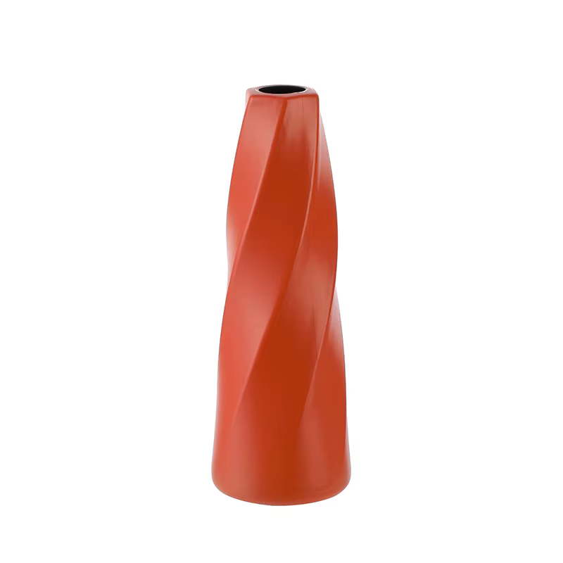 Vase à fleurs en plastique blanc, Imitation céramique, conteneur d'arrangement de fleurs, panier de 