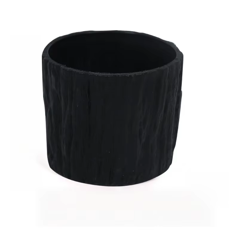 Petites Pots de fleurs pour plantes vertes, Mini Pots de fleurs imitant l'écorce d'arbre, Pots de fl