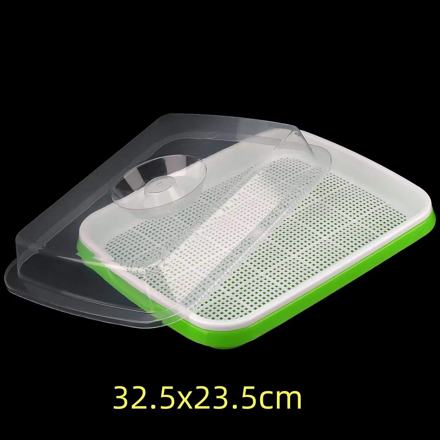 Plaque de germination hydroponique sans sol avec couvercle, escalade de germination, pots de plantat