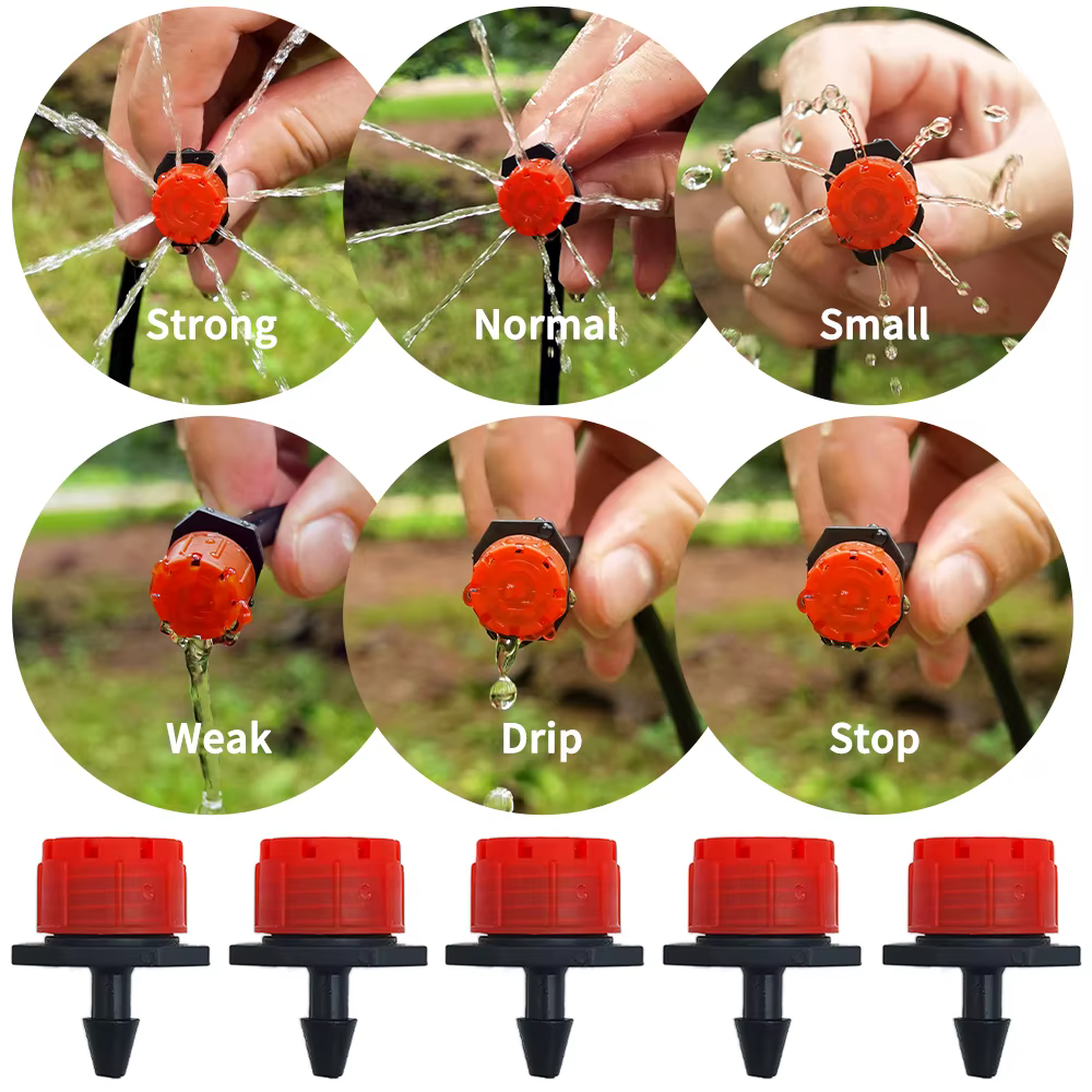 OASIS 5-50M jardin Micro goutte à goutte système d'arrosage automatique Kit minuterie contrôleur bri
