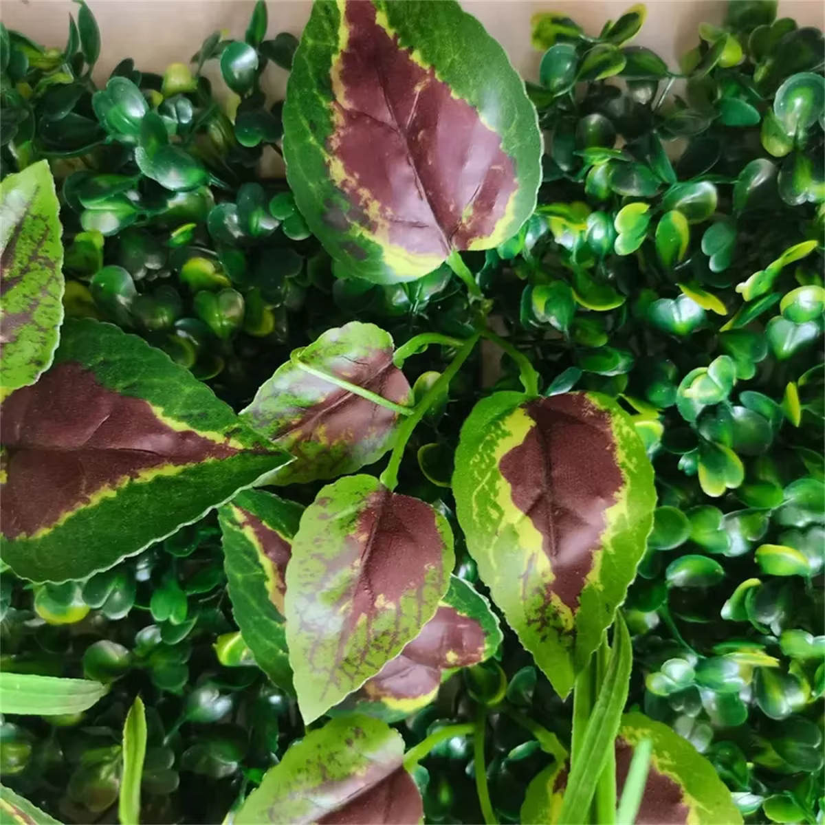 Panneaux muraux de plantes vertes artificielles