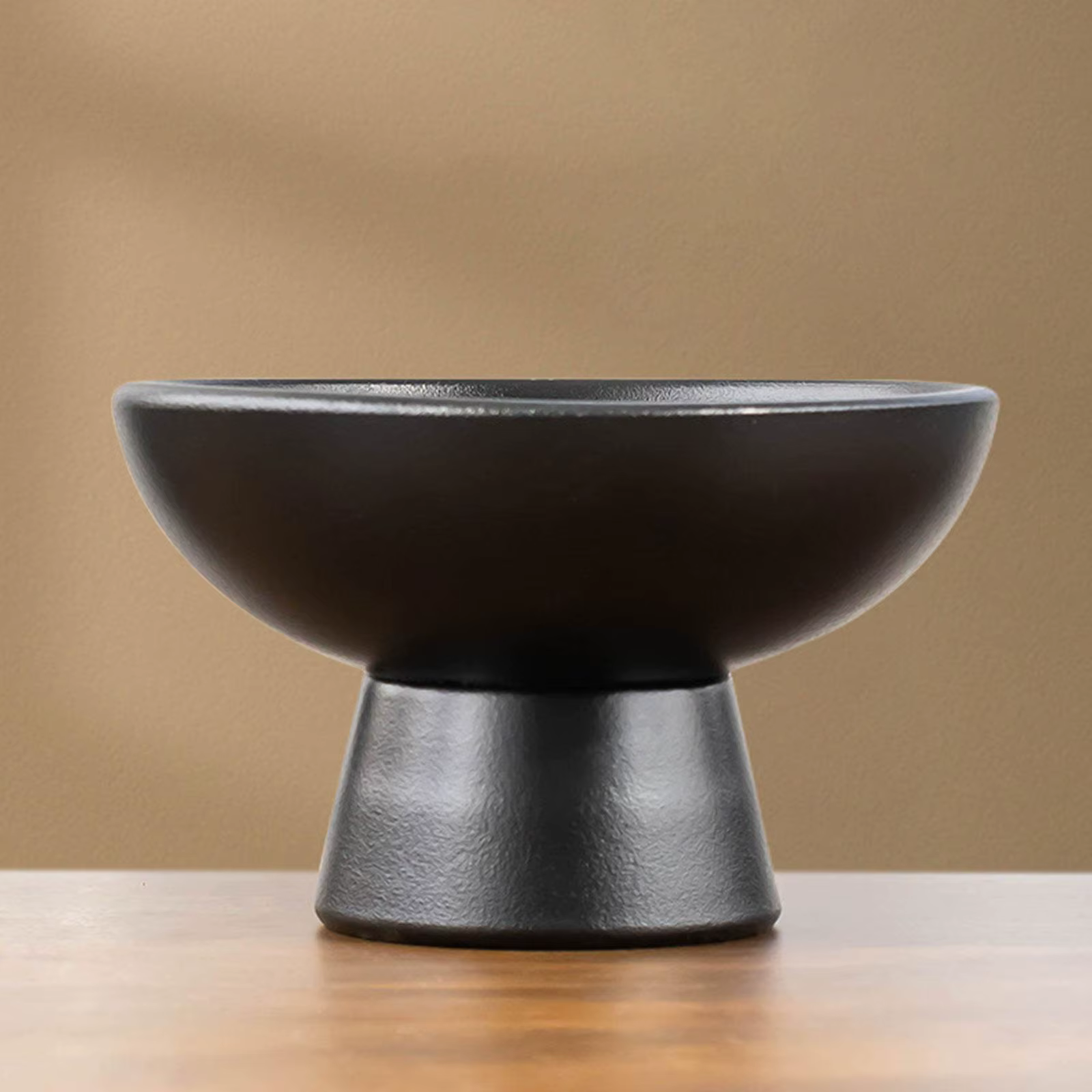Pot de fleurs rond en céramique