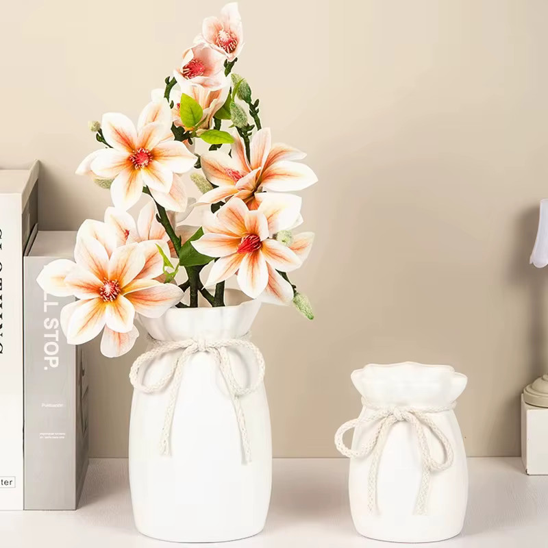 Vase en verre sculpté à la main - Jardinière hydroponique pour la maison/le bureau