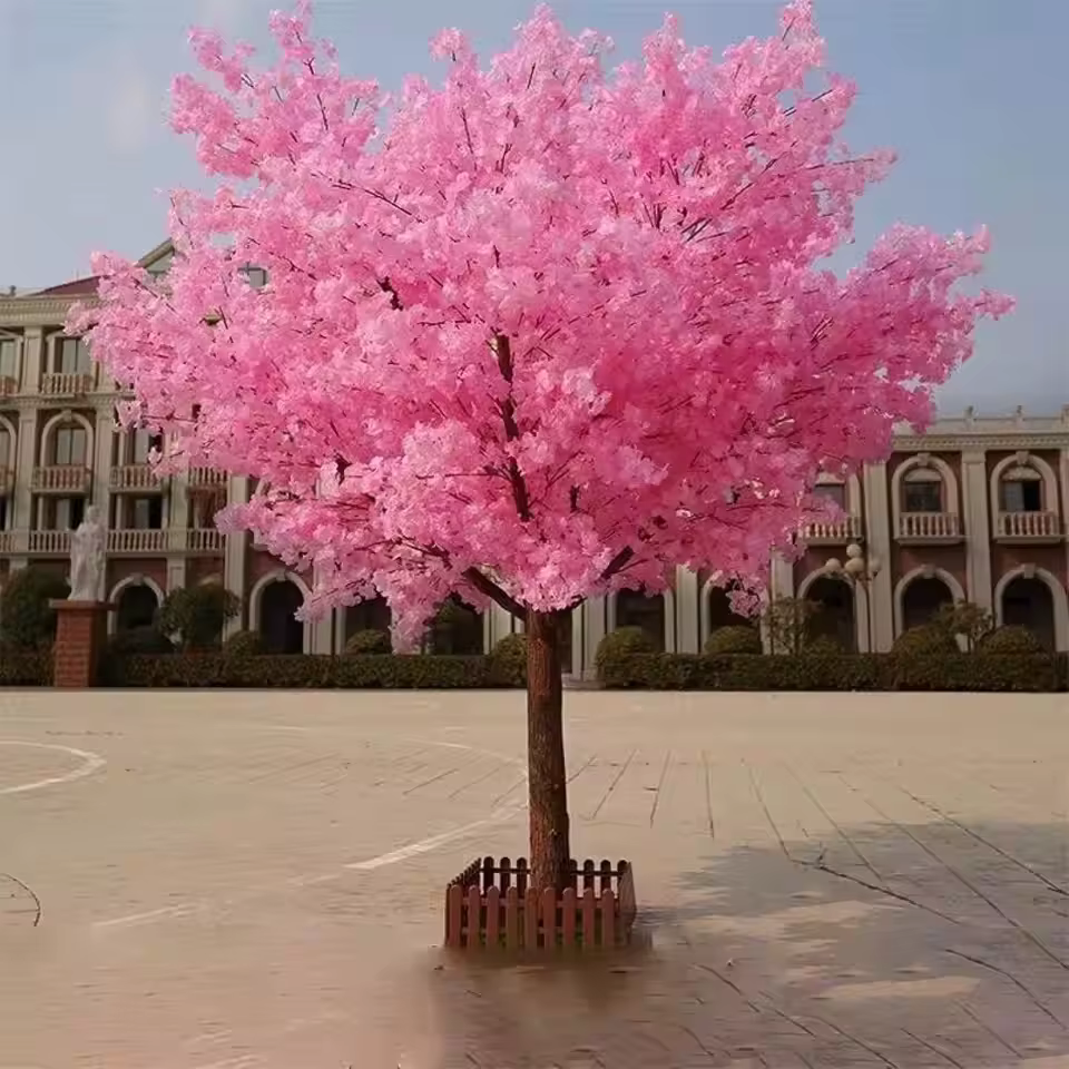 Arbre artificiel en fleurs de cerisier