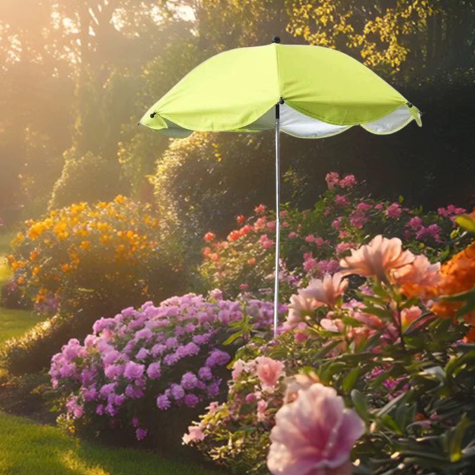 Couverture d'ombrage de parapluie de plante extérieure