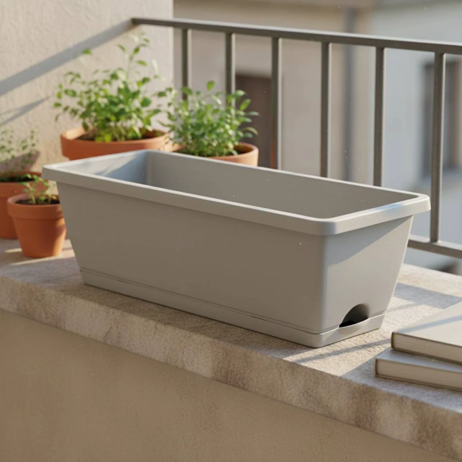 Jardinière suspendue pour balcon