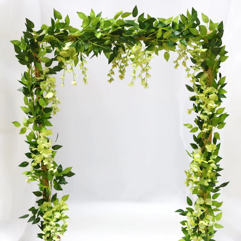 Feuille d'hortensia de vigne de 2 mètres