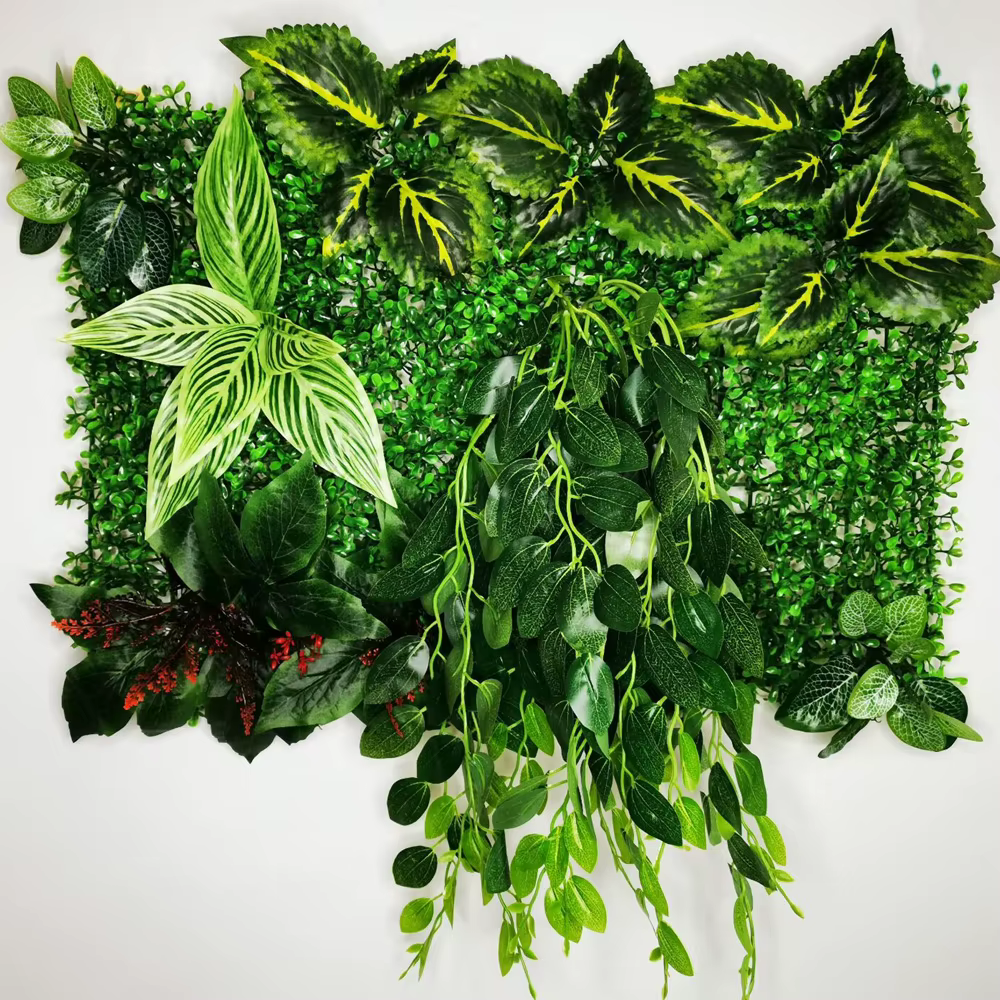 Panneau de plante artificielle fausse