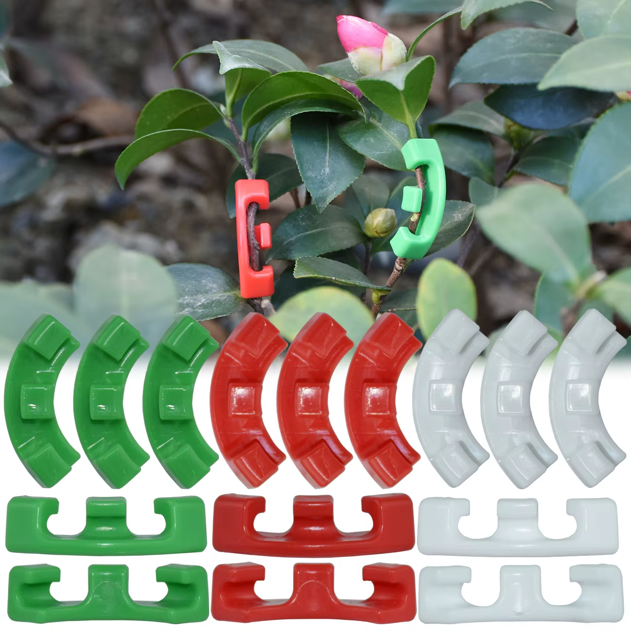 Vignes de plantes en plastique résistantes à 90 degrés