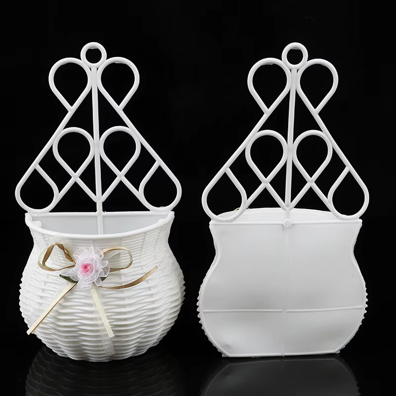 Vase en rotin Élfait à la main pour la décoration intérieure